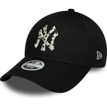 Șepci curbată negru reglabilă 9FORTY Infill de New York Yankees MLB de New Era