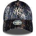epci-curbata-papagal-reglabila-9forty-snake-print-de-new-york-yankees-mlb-de-new-era