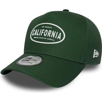 Șepci curbată verzișor snapback 9FORTY E Frame Rubber de California Los Angeles de New Era