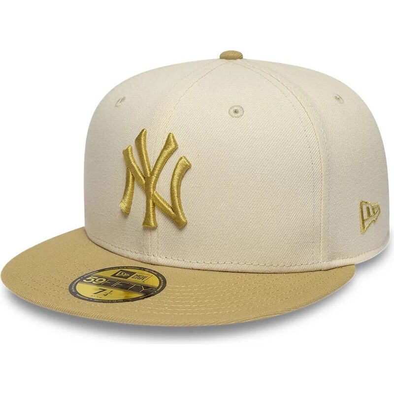 epci-plata-bej-fitted-59fifty-league-essential-de-new-york-yankees-mlb-de-new-era