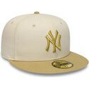 epci-plata-bej-fitted-59fifty-league-essential-de-new-york-yankees-mlb-de-new-era
