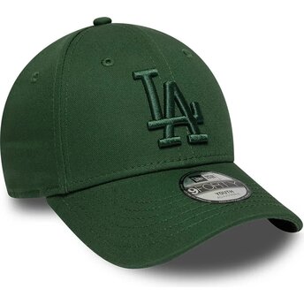 Șepci curbată verzișor reglabilă pentru copii 9FORTY League Essential de Los Angeles Dodgers MLB de New Era