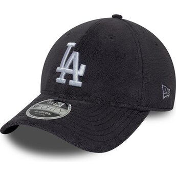 Șepci curbată gri snapback 9FORTY M-Crown Fleece de Los Angeles Dodgers MLB de New Era