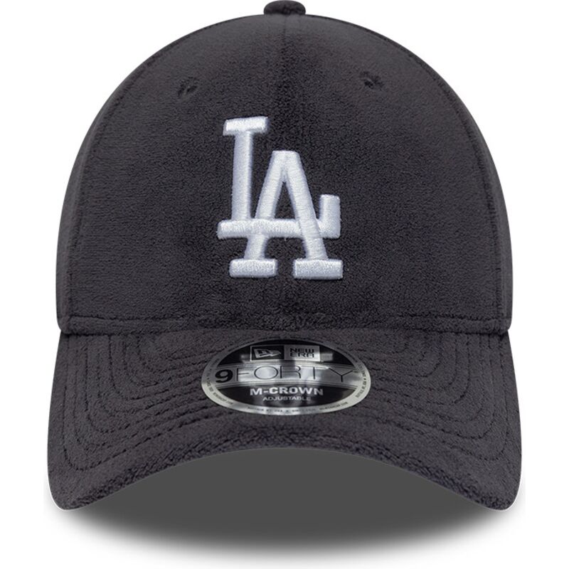 epci-curbata-gri-snapback-9forty-m-crown-fleece-de-los-angeles-dodgers-mlb-de-new-era