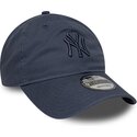 epci-curbata-albastru-reglabila-9twenty-washed-midi-de-new-york-yankees-mlb-de-new-era
