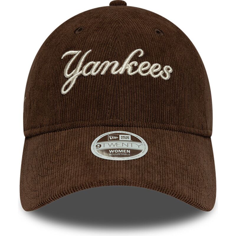 epci-curbata-maro-reglabila-9twenty-cord-script-de-new-york-yankees-mlb-de-new-era