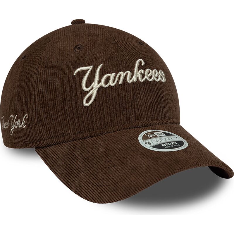 epci-curbata-maro-reglabila-9twenty-cord-script-de-new-york-yankees-mlb-de-new-era