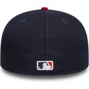 epci-plata-bleumarin-fitted-59fifty-ac-perf-de-atlanta-braves-mlb-de-new-era