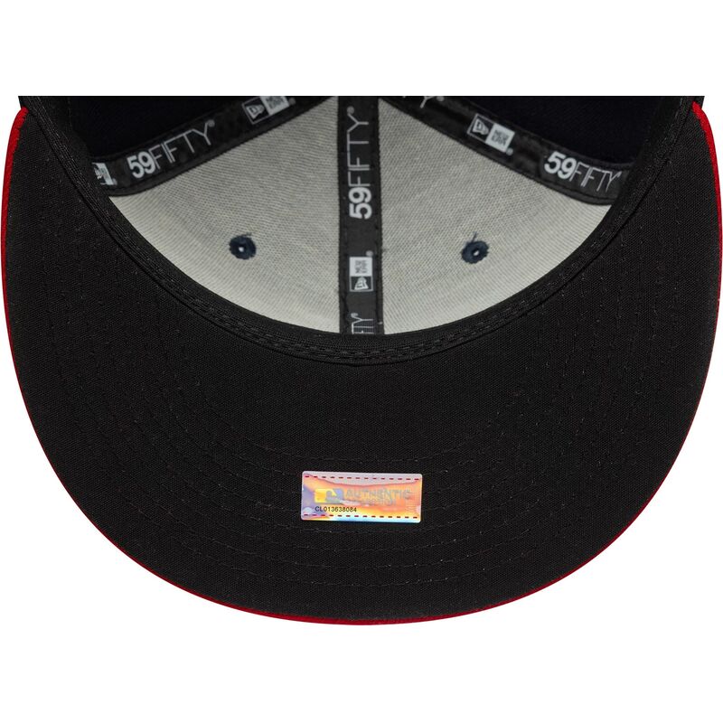 epci-plata-bleumarin-fitted-59fifty-ac-perf-de-atlanta-braves-mlb-de-new-era