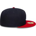 epci-plata-bleumarin-fitted-59fifty-ac-perf-de-atlanta-braves-mlb-de-new-era
