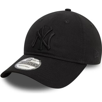 Șepci curbată negru reglabilă 9TWENTY League Essential de New York Yankees MLB de New Era