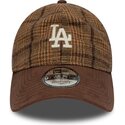 epci-curbata-maro-reglabila-9twenty-mix-check-de-los-angeles-dodgers-mlb-de-new-era