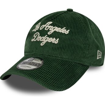 Șepci curbată verzișor reglabilă 9TWENTY A Frame Cord Script de Los Angeles Dodgers MLB de New Era