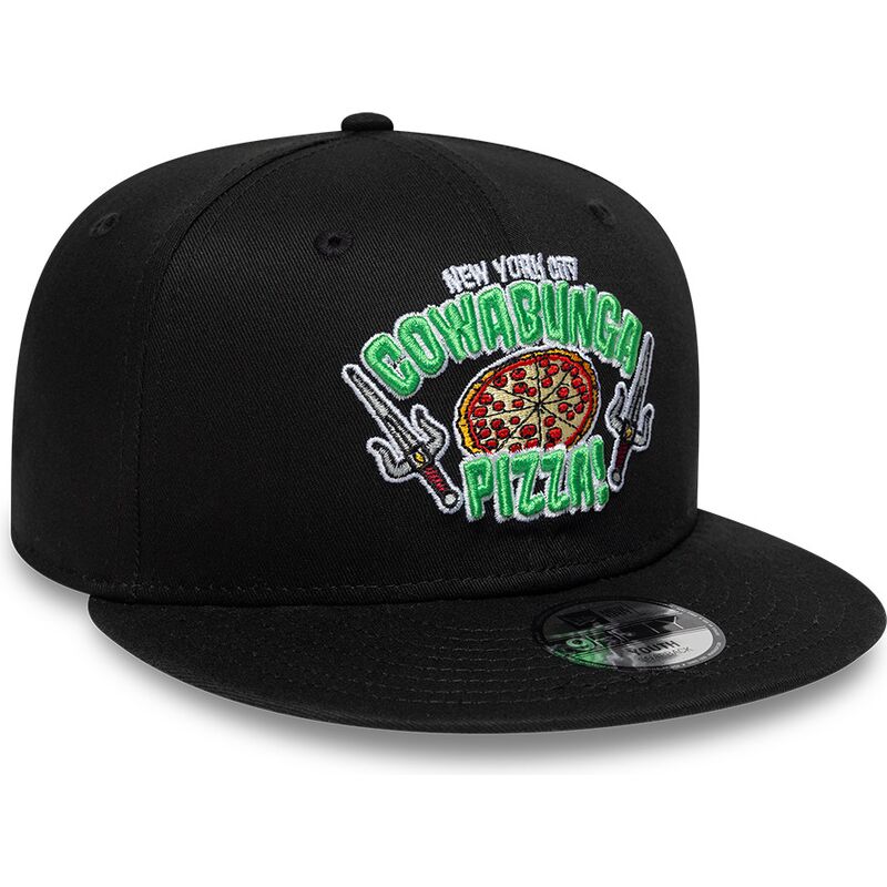 epci-plata-negru-snapback-pentru-copii-9fifty-cowabunga-pizza-de-tortugas-ninja-de-new-era