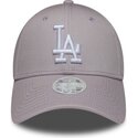 epci-curbata-violet-reglabila-9forty-league-essential-de-los-angeles-dodgers-mlb-de-new-era