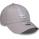 epci-curbata-violet-reglabila-9forty-league-essential-de-los-angeles-dodgers-mlb-de-new-era