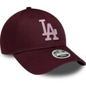 epci-curbata-rou-reglabila-rosa-9forty-metallic-de-los-angeles-dodgers-mlb-de-new-era