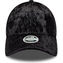 epci-curbata-negru-reglabila-9forty-pattern-velour-de-new-york-yankees-mlb-de-new-era
