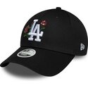 epci-curbata-negru-snapback-9forty-rose-sequin-de-los-angeles-dodgers-mlb-de-new-era