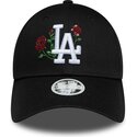 epci-curbata-negru-snapback-9forty-rose-sequin-de-los-angeles-dodgers-mlb-de-new-era