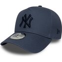 epci-curbata-albastru-snapback-9forty-e-frame-league-essential-de-new-york-yankees-mlb-de-new-era