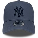 epci-curbata-albastru-snapback-9forty-e-frame-league-essential-de-new-york-yankees-mlb-de-new-era