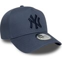 epci-curbata-albastru-snapback-9forty-e-frame-league-essential-de-new-york-yankees-mlb-de-new-era