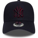 epci-curbata-bleumarin-snapback-9forty-e-frame-team-outline-de-new-york-yankees-mlb-de-new-era