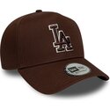 epci-curbata-maro-snapback-9forty-e-frame-team-outline-de-los-angeles-dodgers-mlb-de-new-era