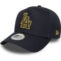 epci-curbata-bleumarin-snapback-9forty-dorado-e-frame-metallic-outline-de-los-angeles-dodgers-mlb-de-new-era