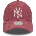 epci-curbata-roz-reglabila-9forty-m-crown-chunky-cord-de-new-york-yankees-mlb-de-new-era