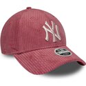 epci-curbata-roz-reglabila-9forty-m-crown-chunky-cord-de-new-york-yankees-mlb-de-new-era