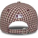 epci-curbata-rou-reglabila-9forty-m-crown-houndstooth-de-new-york-yankees-mlb-de-new-era