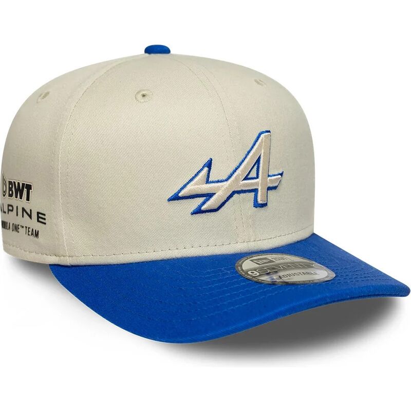 epci-curbata-bej-snapback-9seventy-stretch-snap-contrast-visor-de-alpine-f1-team-formula-1-de-new-era