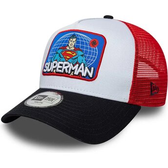 Șepci curbată papagal snapback pentru copii A Frame Patch de Superman DC Comics de New Era