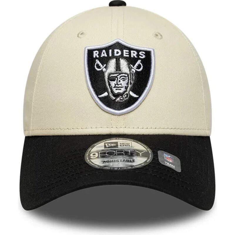 epci-curbata-bej-reglabila-9forty-colour-block-de-las-vegas-raiders-nfl-de-new-era