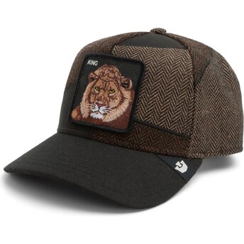 Șepci curbată maro snapback Sartorial King Patchwork The Farm Goorin Bros.