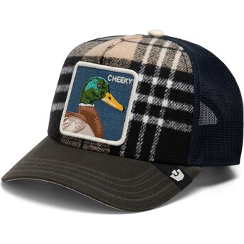 Șepci curbată papagal snapback Brit Cheeky Check, Mate The Farm Goorin Bros.