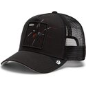 epci-curbata-negru-snapback-over-the-line-spider-out-of-bounds-daddy-the-farm-goorin-bros