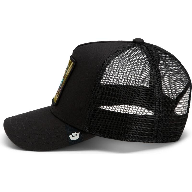 epci-curbata-negru-snapback-deadly-scorpion-pop-art-strikes-back-the-farm-goorin-bros