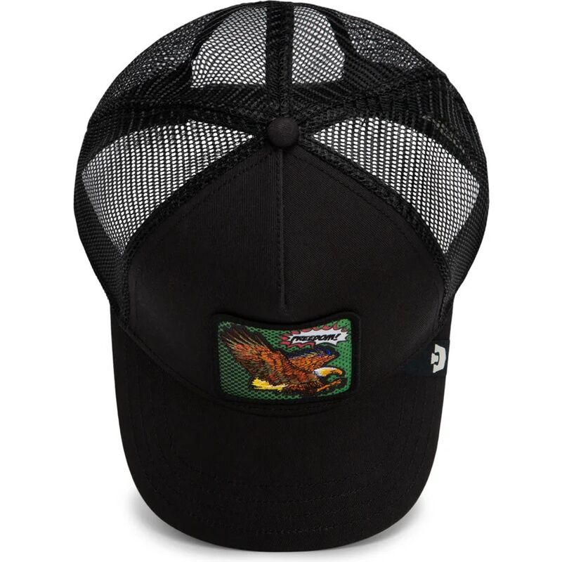 epci-curbata-negru-snapback-freedom-eagle-pop-art-strikes-back-the-farm-goorin-bros