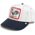 epci-curbata-gri-snapback-pinstripe-rooster-cock-playmakers-the-farm-goorin-bros