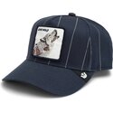 epci-curbata-bleumarin-snapback-pinstripe-lone-wolf-playmakers-the-farm-goorin-bros