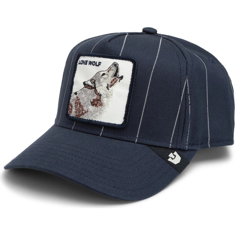 epci-curbata-bleumarin-snapback-pinstripe-lone-wolf-playmakers-the-farm-goorin-bros