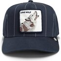 epci-curbata-bleumarin-snapback-pinstripe-lone-wolf-playmakers-the-farm-goorin-bros
