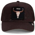 epci-curbata-maro-snapback-skull-badlands-dead-the-farm-goorin-bros