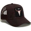 epci-curbata-maro-snapback-skull-badlands-dead-the-farm-goorin-bros