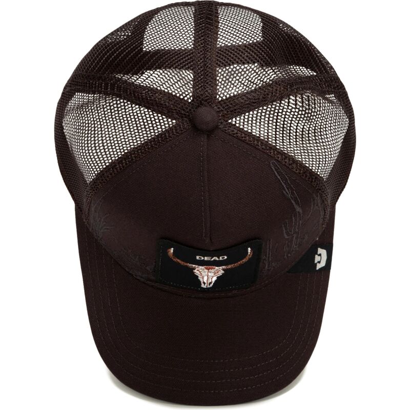 epci-curbata-maro-snapback-skull-badlands-dead-the-farm-goorin-bros