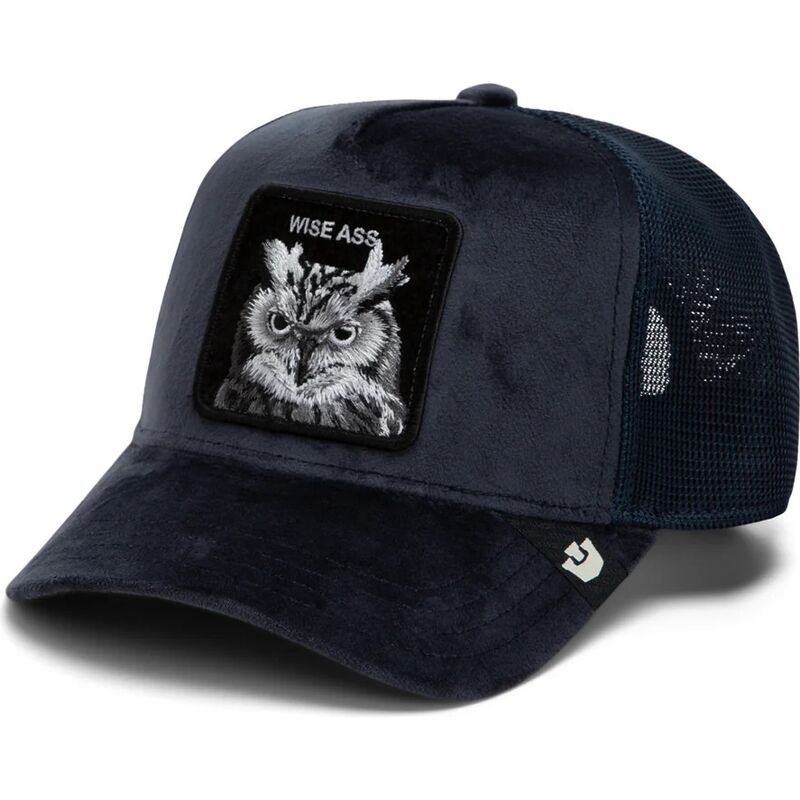 epci-curbata-bleumarin-snapback-velour-wise-ass-the-farm-goorin-bros