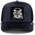 epci-curbata-bleumarin-snapback-velour-wise-ass-the-farm-goorin-bros